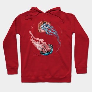 Jellyfish Yin-Yang Hoodie